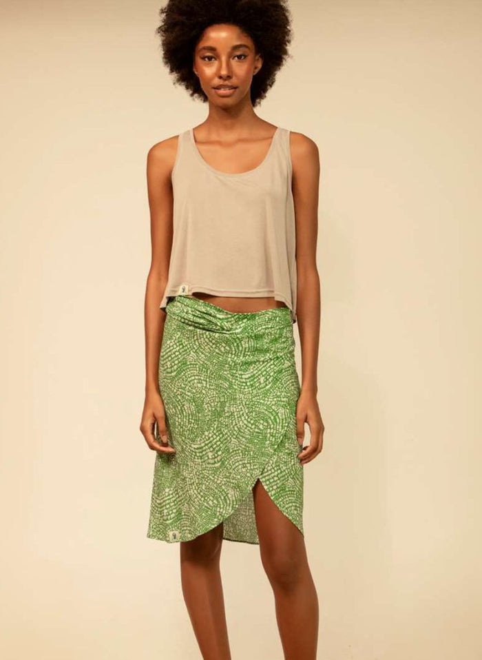 Skirts Blue Cicada 180 Wrap Skirt Pebbles O/S / Pebbles Apoella