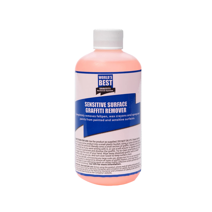 8 oz. Sample of World's Best Sensitive Surface Graffiti Remover