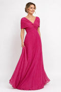A-Line Floor Length Chiffon Mother of the Bride Dress CM0473