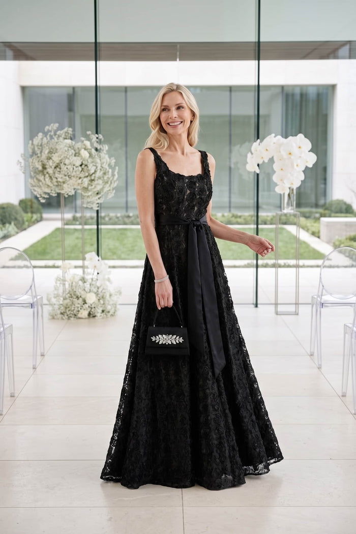 A-Line Maxi Tulle Mother Of The Bride Dress CM0270