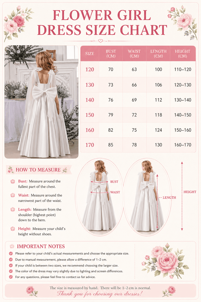 A-Line Satin Bow Shoulder Straps Sleeveless Flower Girl Dresses 955761680626
