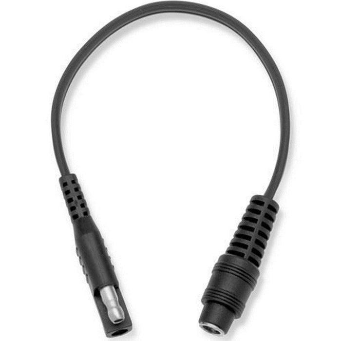Adapter Female: FEMALE ADAPTERDesigned to adapt Coax to SAE plugsProduct InformationMaterial: PVCMax Capacity: 20 AmpsPower: