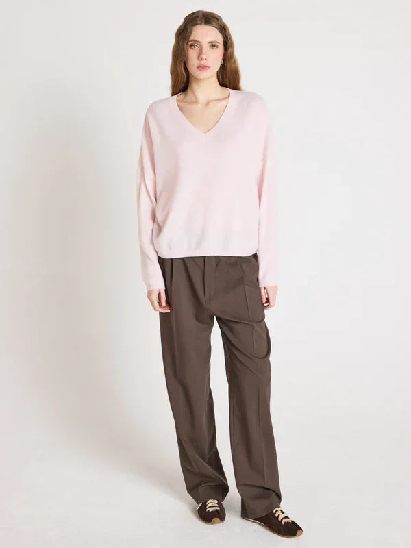 Sweater Absolut Cashmere Alicia V Neck Sweater Ballerina Apoella