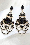 Alloy Earrings with Crystals Rhinestone 856121278887 - COCOMELODY