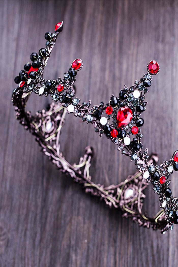 Alloy Tiaras with Rhinestone 580577512942 - COCOMELODY