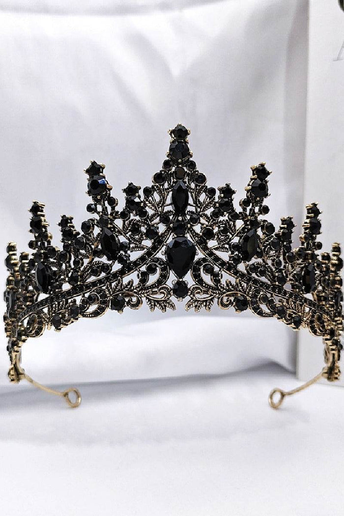 Alloy Tiaras with Rhinestone 908759066657 - COCOMELODY