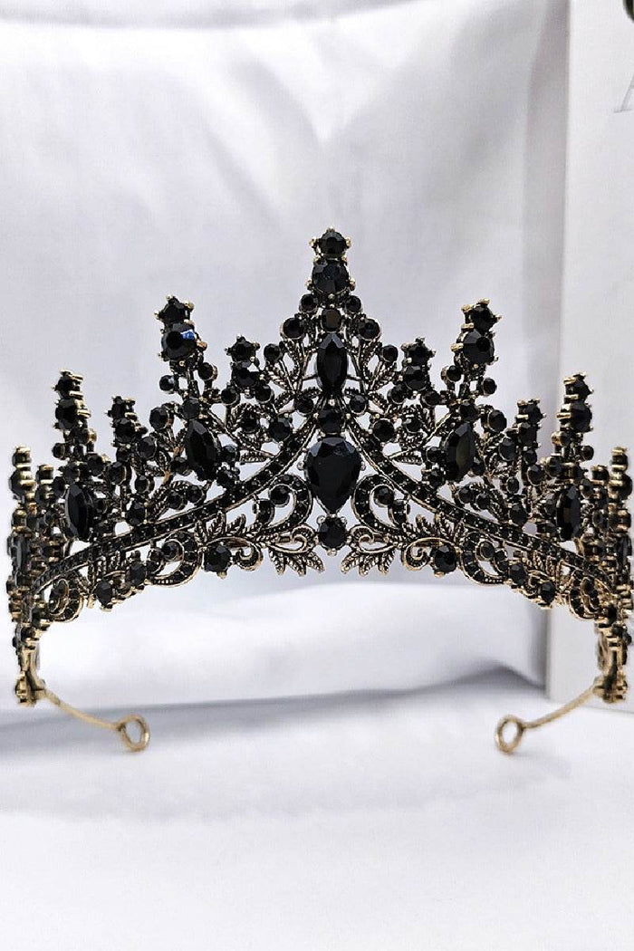 Alloy Tiaras with Rhinestone 908759066657 - COCOMELODY