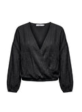 Tops APLA Alpha VI Shiny Croise Top Black Apoella