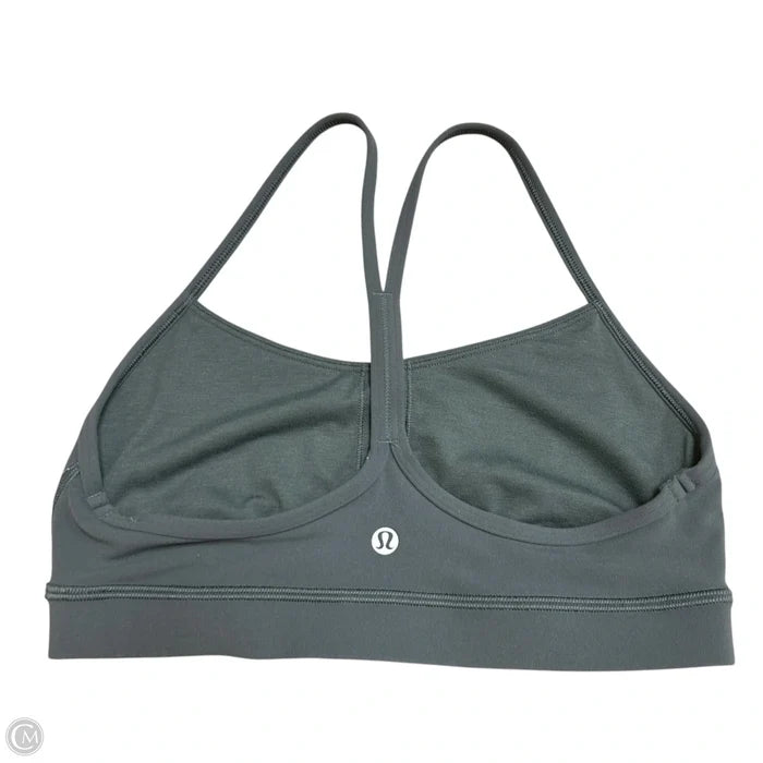 Athletic Bra By Lululemon In Grey, Size: 8
