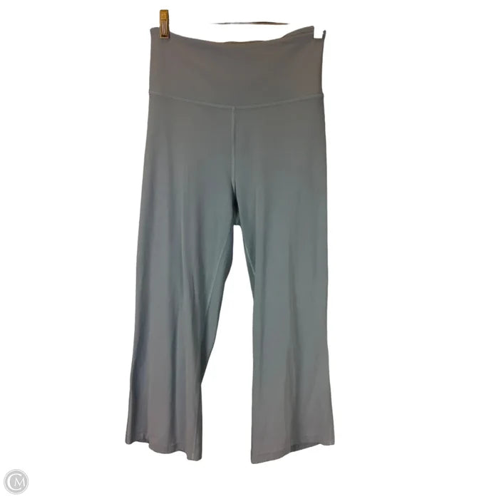 Athletic Capris By Lululemon In Blue, Size: 12