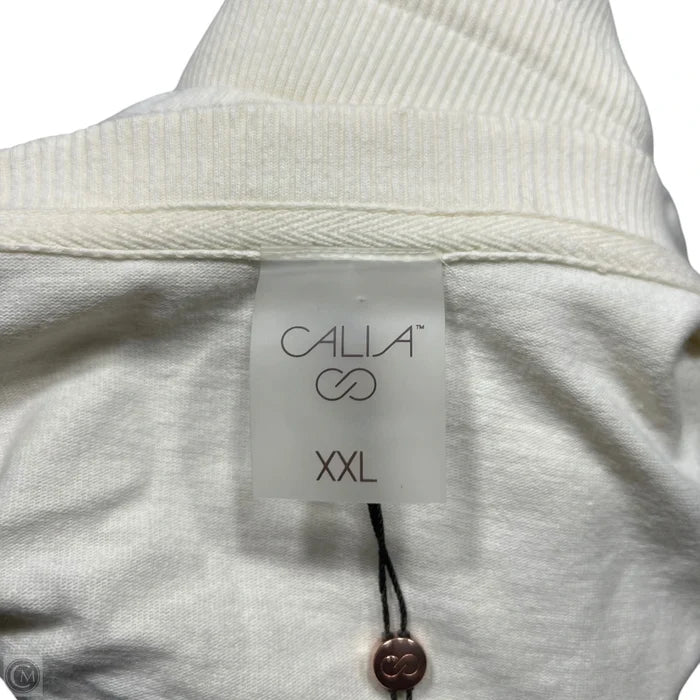 Athletic Dress By Calia In Cream, Size: Xxl
