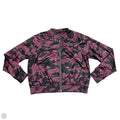 Athletic Jacket By Ivy Park In Black & Pink, Size: M