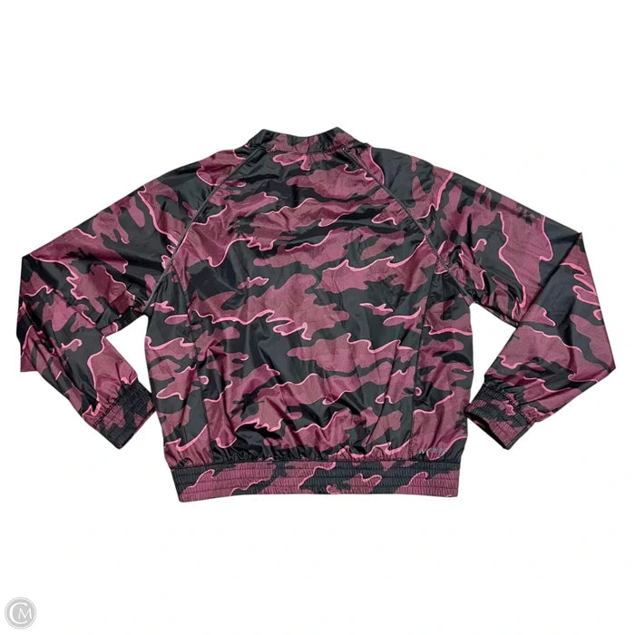Athletic Jacket By Ivy Park In Black & Pink, Size: M