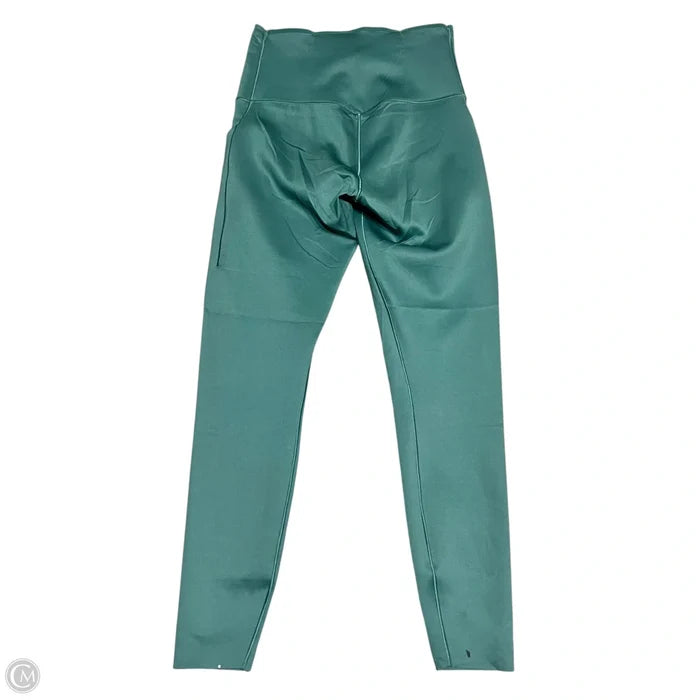 Athletic Leggings By Nike In Green, Size: S