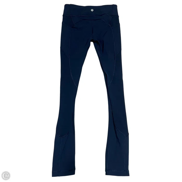 Athletic Leggings By Lululemon In Blue, Size: 2
