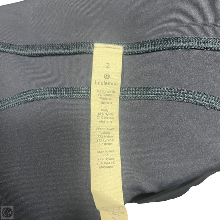 Athletic Leggings By Lululemon In Blue, Size: 2