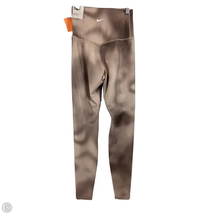 Athletic Leggings By Nike Apparel In Brown, Size: Xs