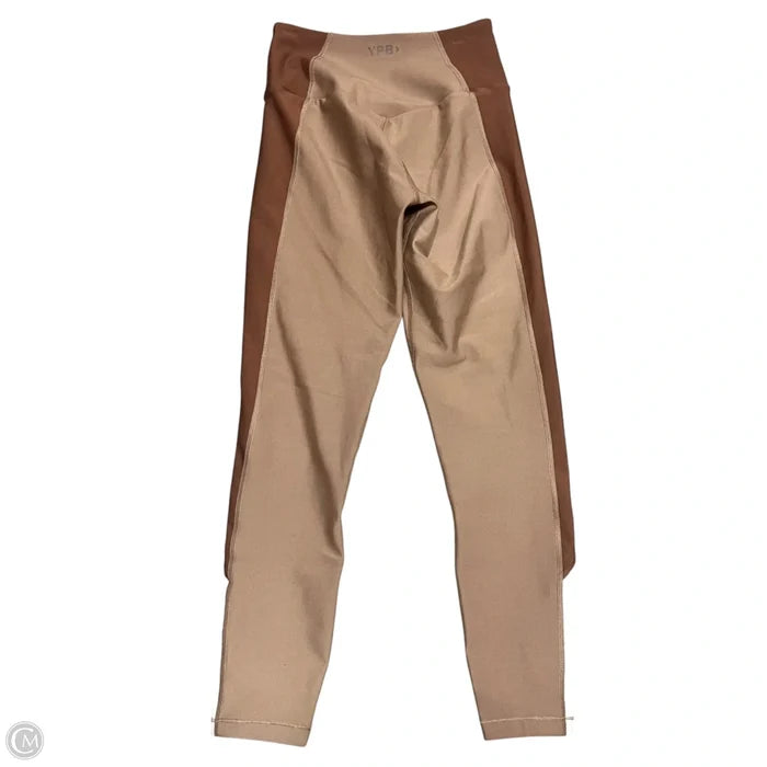 Athletic Leggings By Ypb In Tan, Size: 0