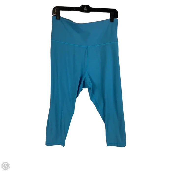 Athletic Leggings Capris By Athleta In Blue, Size: 3x