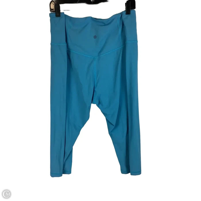 Athletic Leggings Capris By Athleta In Blue, Size: 3x