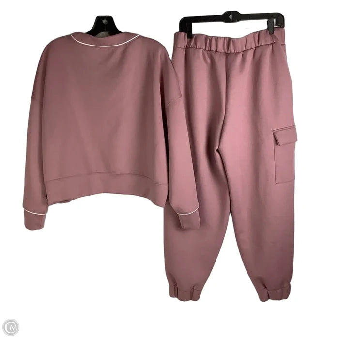 Athletic Pants 2pc By Express In Purple, Size: L