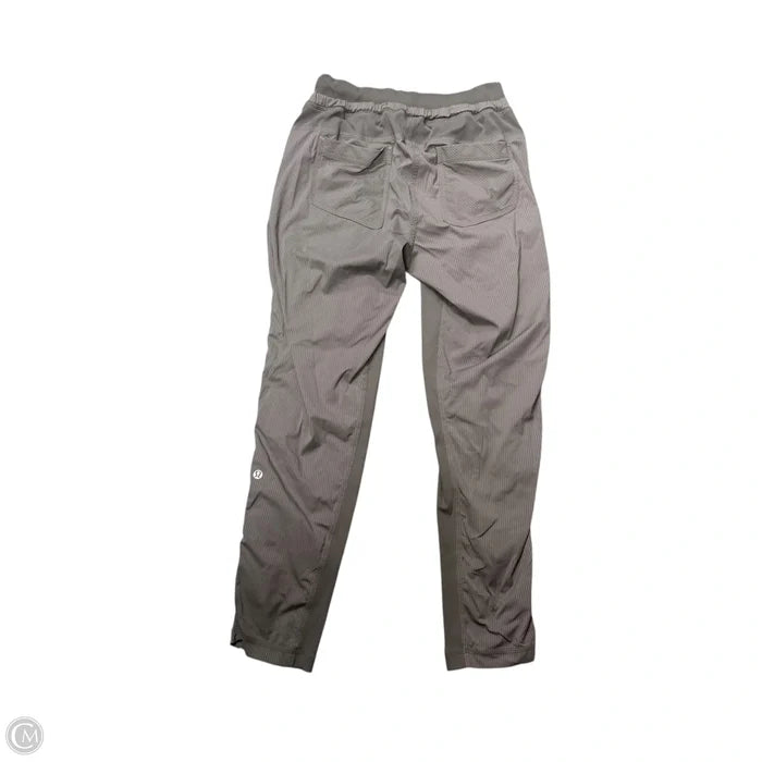 Athletic Pants By Lululemon In Grey, Size: 4