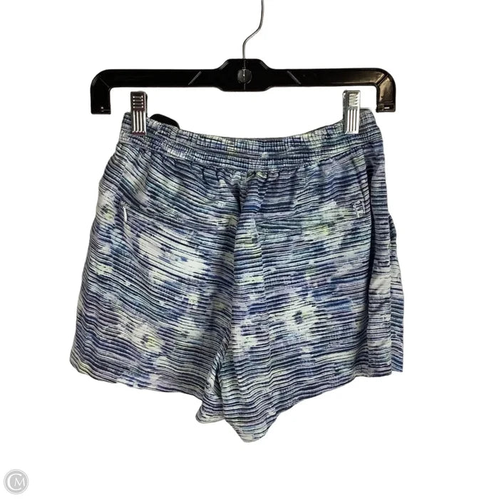 Athletic Shorts By Lululemon In Blue, Size: 4