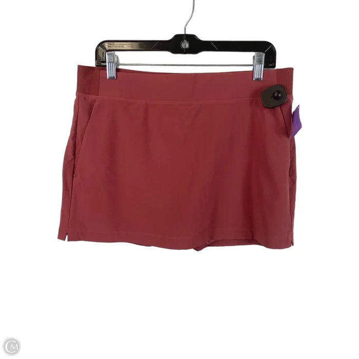 Athletic Skort By Athleta In Red, Size: 12
