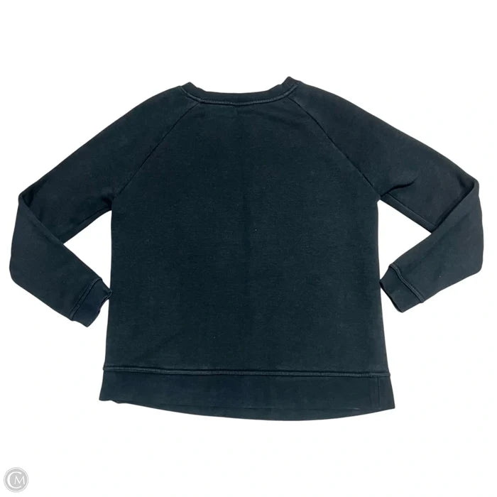 Athletic Sweatshirt Crewneck By Nike In Black, Size: S