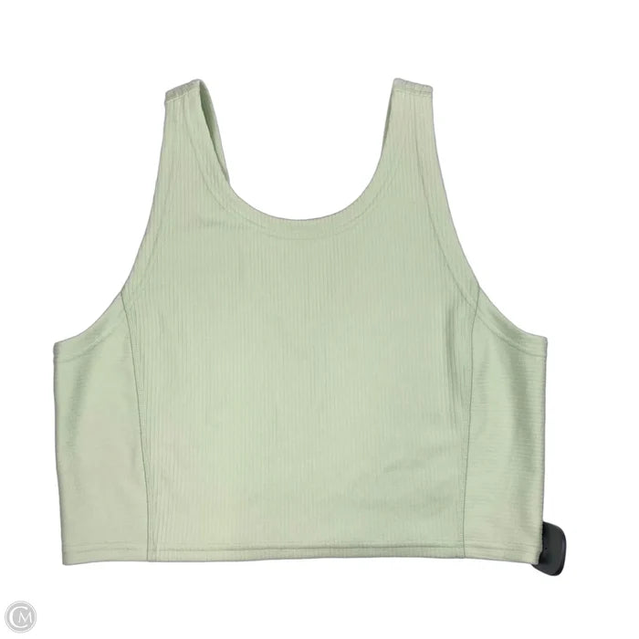 Athletic Tank Top By Lululemon In Green, Size: 12