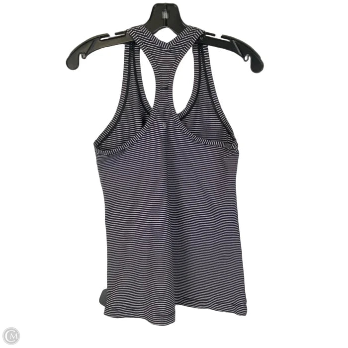 Athletic Tank Top By Lululemon In Striped Pattern