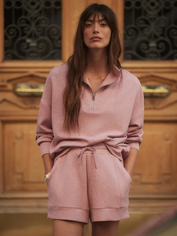 Shorts Varley Atrium High Rise Shorts 4.5 Rose Marl Apoella