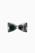 Ayisha Tartan Hair Bow - MISTLETOE KISS