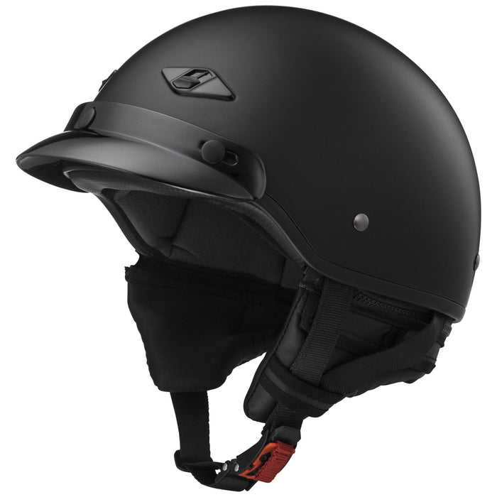 Bagger Half Helmet Solid: Description
The LS2 Bagger Helmet starts with an ultra-lightweight fiberglass shell