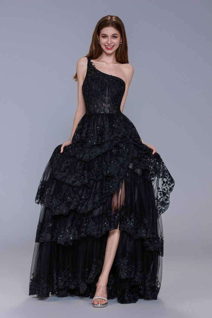 Ball Gown Maxi Tulle Prom Dress CS1049 - COCOMELODY