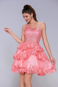 Ball Gown Mini Tulle Homecoming Dress CS1011 - COCOMELODY