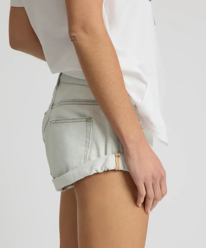 Shorts One Teaspoon Bandits Low Waist Denim Shorts Arctic Blue Apoella
