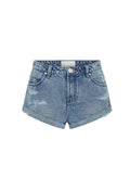 Shorts One Teaspoon Bandits Low Waist Mid Length Denim Shorts Salty Dog Apoella