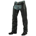 Basic Cowhide Leather Chaps: Features:

Unisex ULTRA deep pocket chap in Drum Dyed Cowhide 1