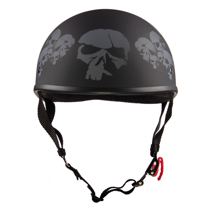 Beanie Helmet Graphic: Description
All of our motorcycle helmets are FMVSS 571