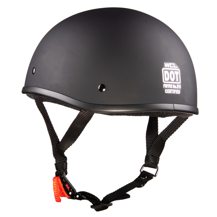 Beanie Helmet Solid: Description
All of our motorcycle helmets are FMVSS 571
