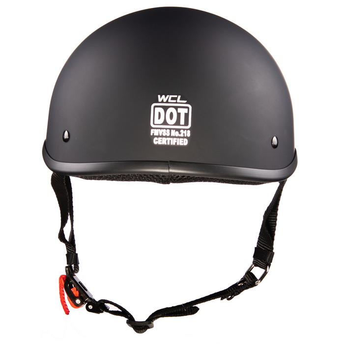 Beanie Helmet Solid: Description
All of our motorcycle helmets are FMVSS 571