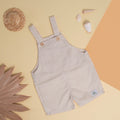 Beige Stripes Romper