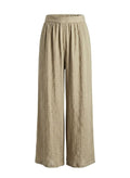 Pants APLA Beta Shiny Pants Beige Apoella