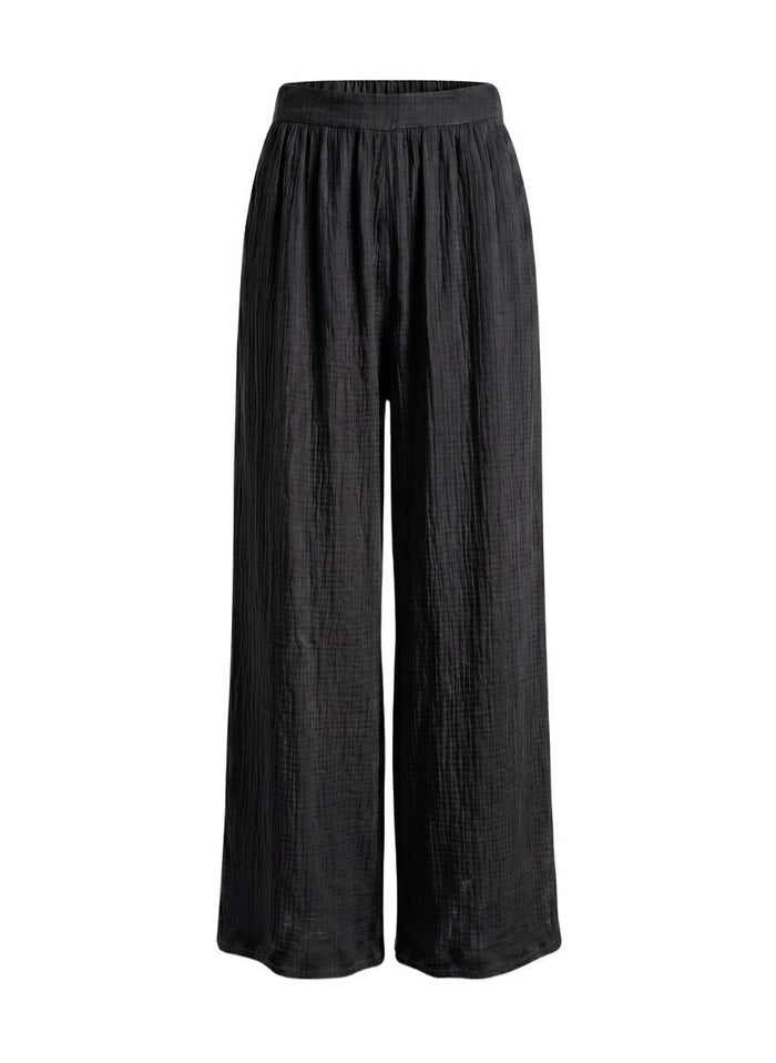 Pants APLA Beta Shiny Pants Black Apoella
