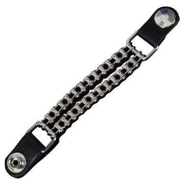 Bike Chain Vest Ext Silver: Description
Vest extenders are the perfect solution when you need a little more room with style