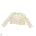 Blazer By Ann Taylor In Blue & Cream, Size: M