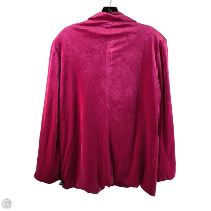 Blazer By Entro In Pink, Size: L