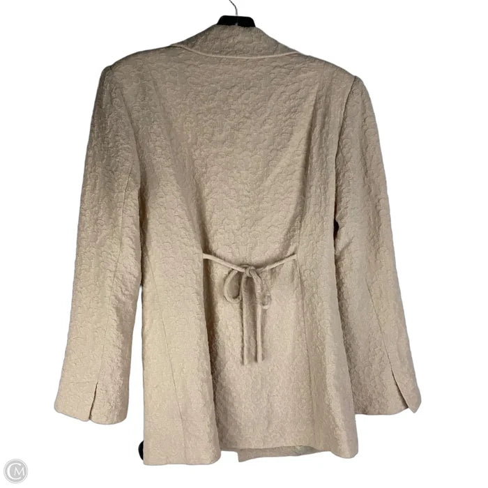 Blazer By Ganni In Tan Size 36 / est US size: 4