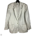 Blazer By Loft In Cream, Size: 16